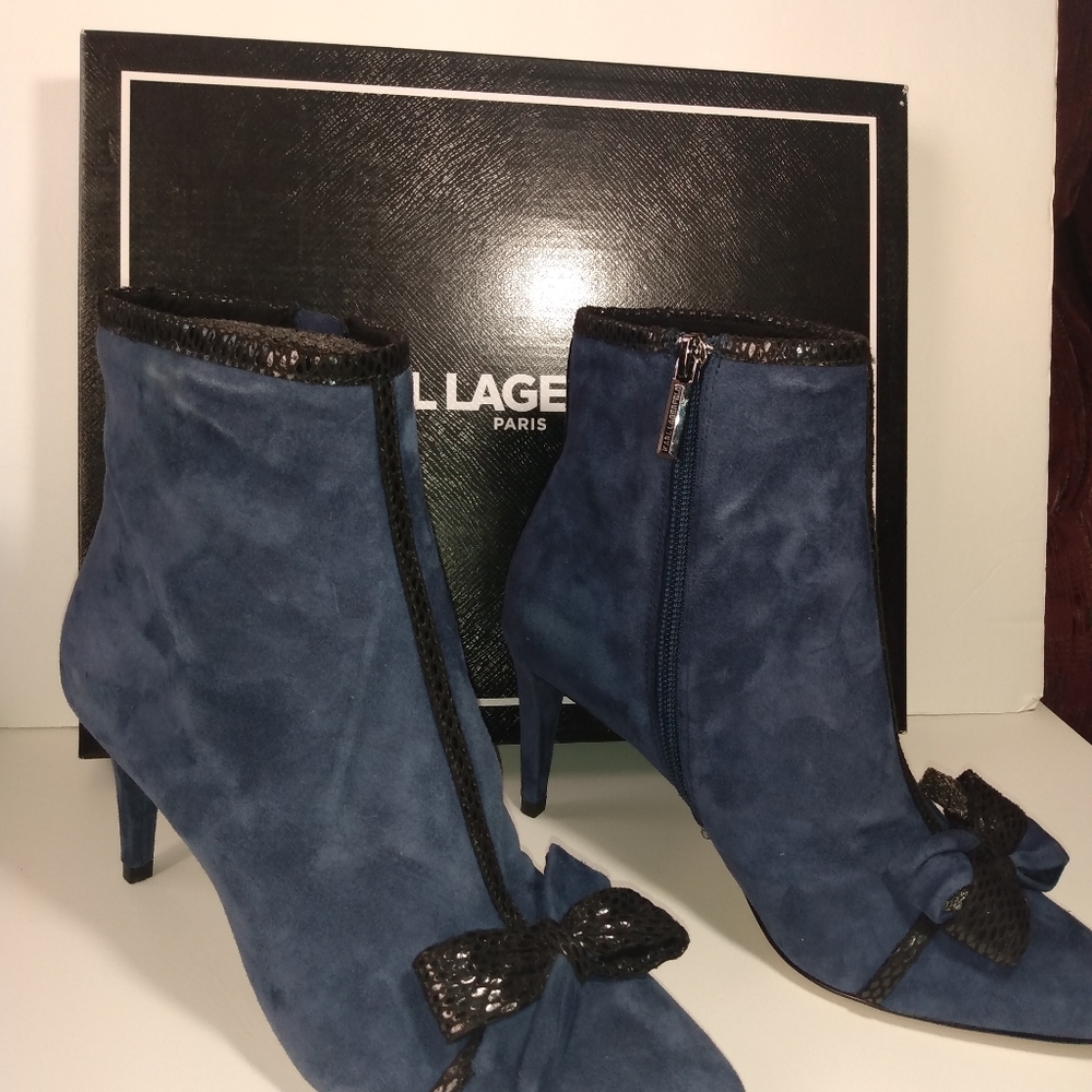 KARL LAGERFELD PARIS 6.5 MONA NAVY